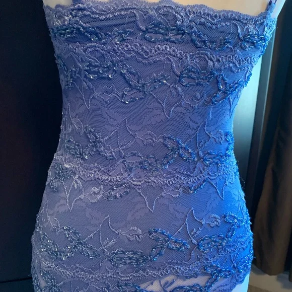 SOLD Le Chateau Women’s Beaded Dress Top 🌺 Size XS (extra small) - Picture 6 of 13